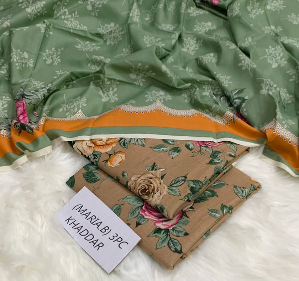 Maria.B Premium Khaddar 3PC Winter Collection 2025 – Design 22