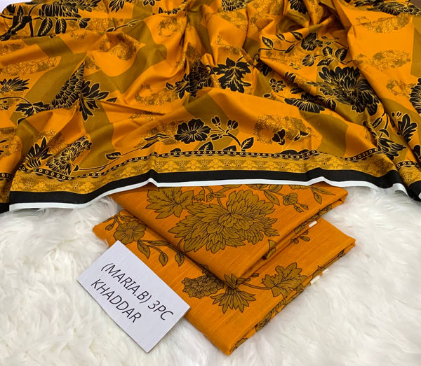 Maria.B Premium Khaddar 3PC Winter Collection 2025 – Design 11