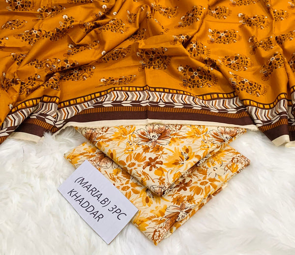 Maria.B Premium Khaddar 3PC Winter Collection 2025 – Design 4