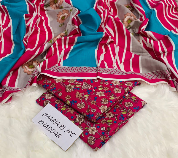 Maria.B Premium Khaddar 3PC Winter Collection 2025 – Design 16